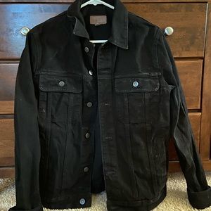SOLD - ASOS Black Jean Jacket